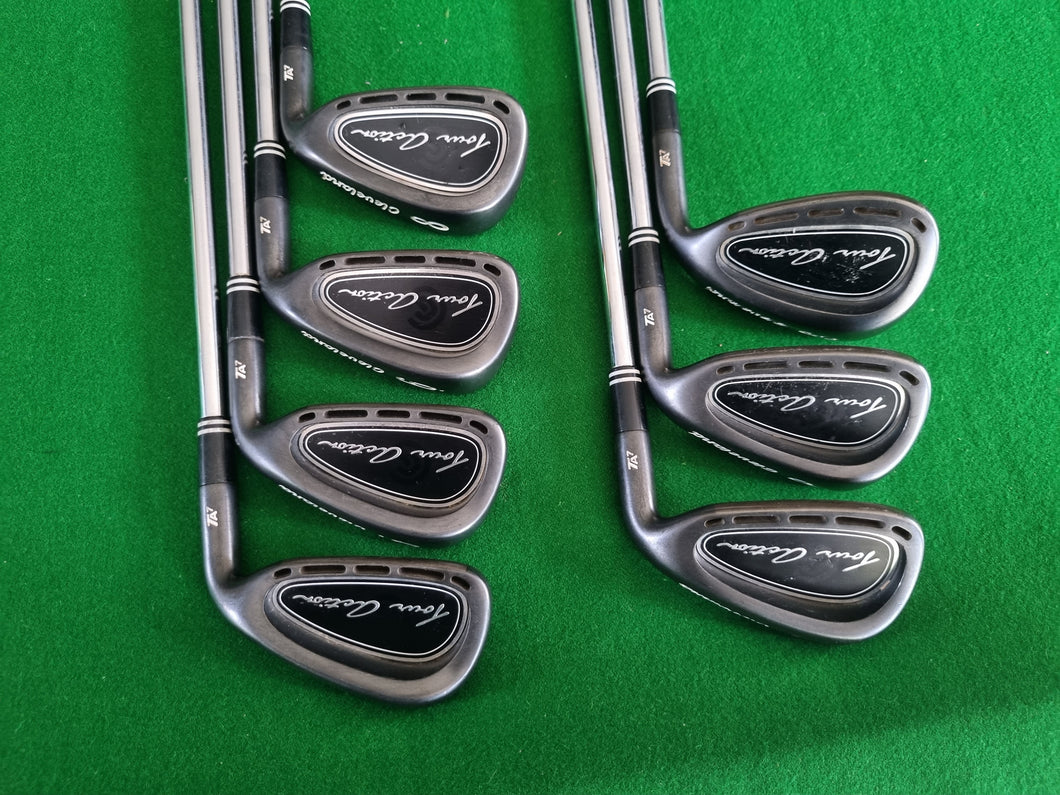 Cleveland Tour Action TA7 Black Irons 4 - SW Uniflex (no 7 iron)