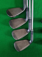 Load image into Gallery viewer, Cleveland Tour Action TA7 Black Irons 4 - SW Uniflex (no 7 iron)
