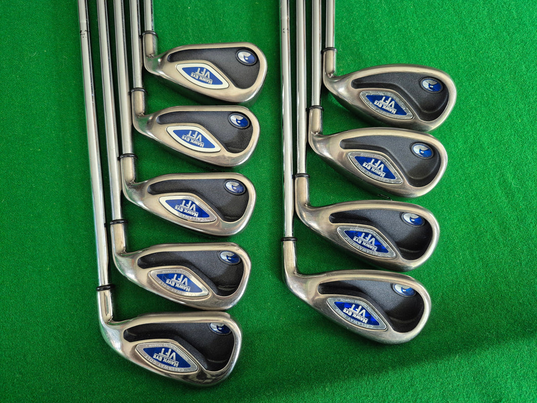 Callaway Hawk Eye VFT Irons 3 - SW Uniflex in Mint Condition